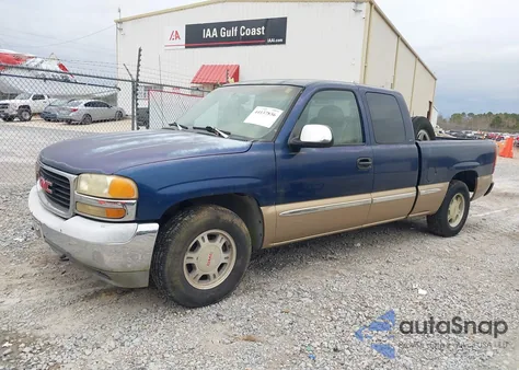 1999 GMC Sierra 1500 Sle from USA, damaged, VIN 2GTEC19T7X1519688